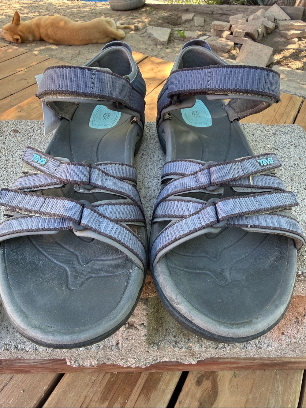 Teva Women's Tirra Sport Sandals- Blue Gray Hue